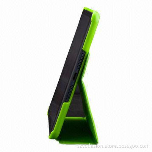 Smart Case for iPad Mini, Deboss by PU Leather/Microfiber, Inside Magnet Connection to Keep Sleep